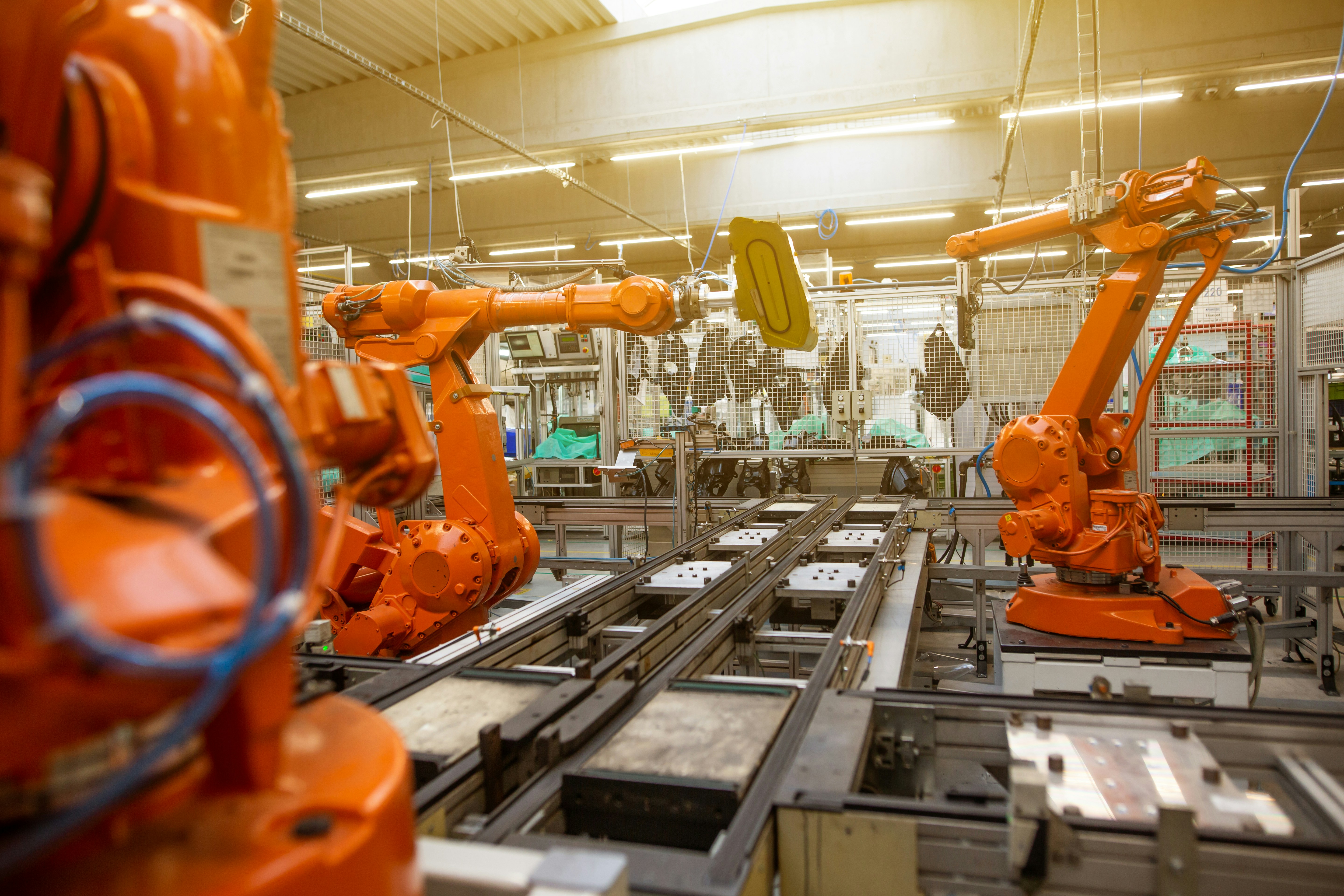 Industrial gears and machinery assembly
