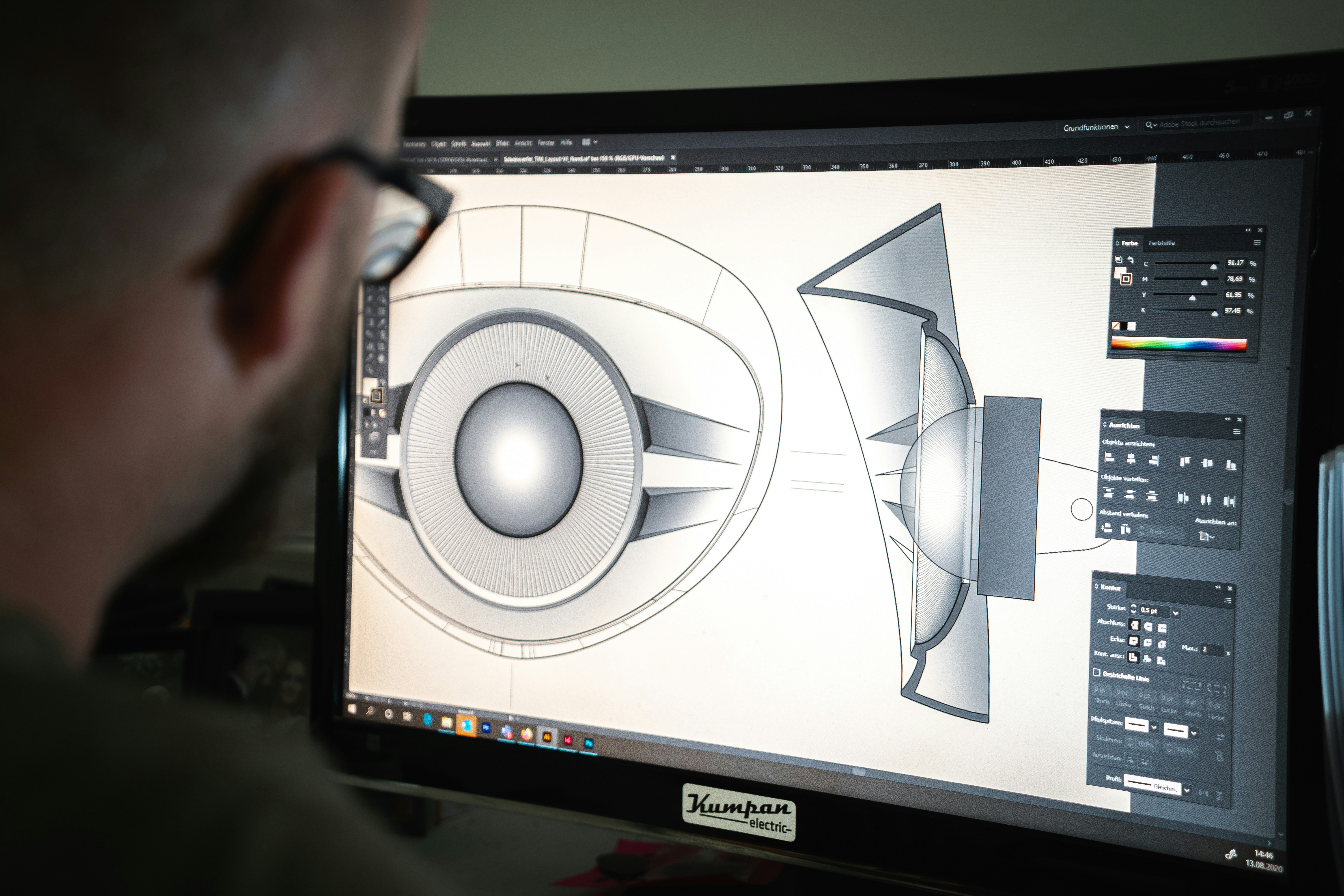 CAD mechanical tooling design layout